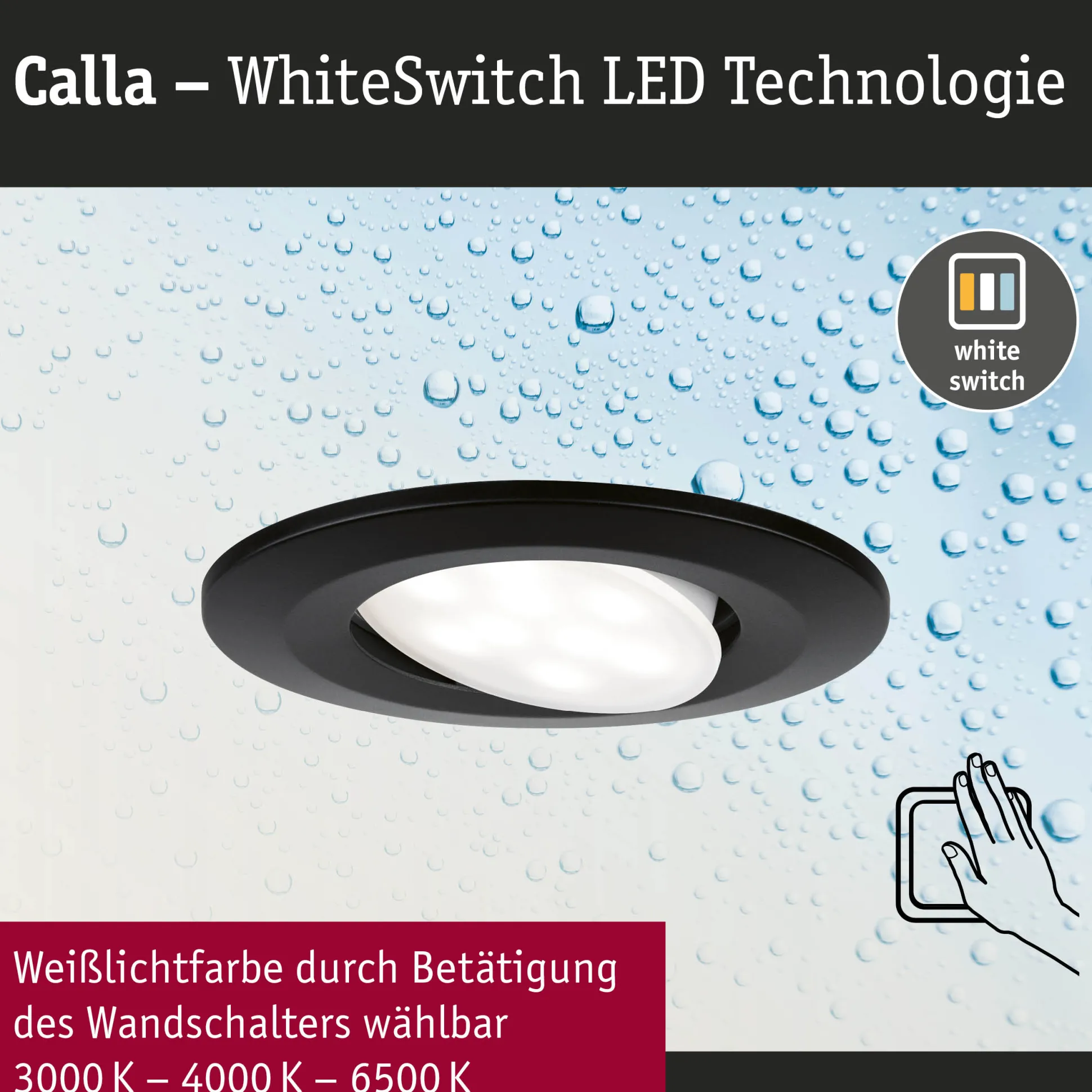 LED Einbauleuchte - Calla 10er-Set