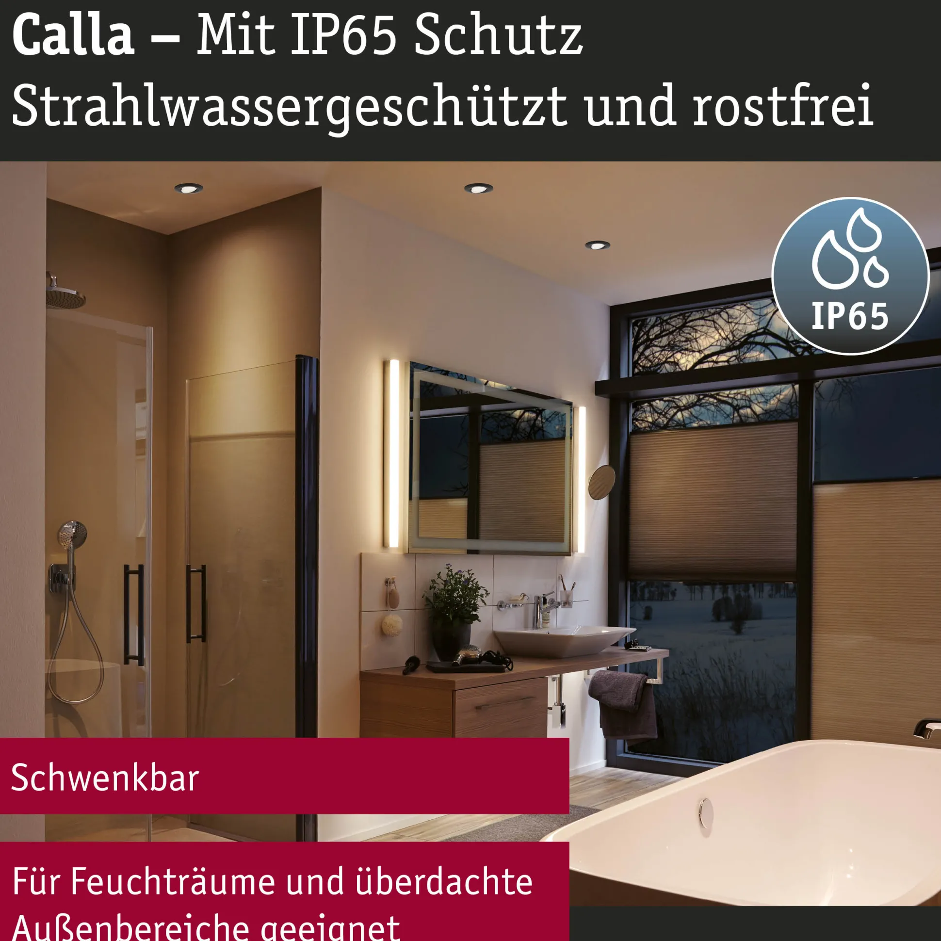 LED Einbauleuchte - Calla 10er-Set