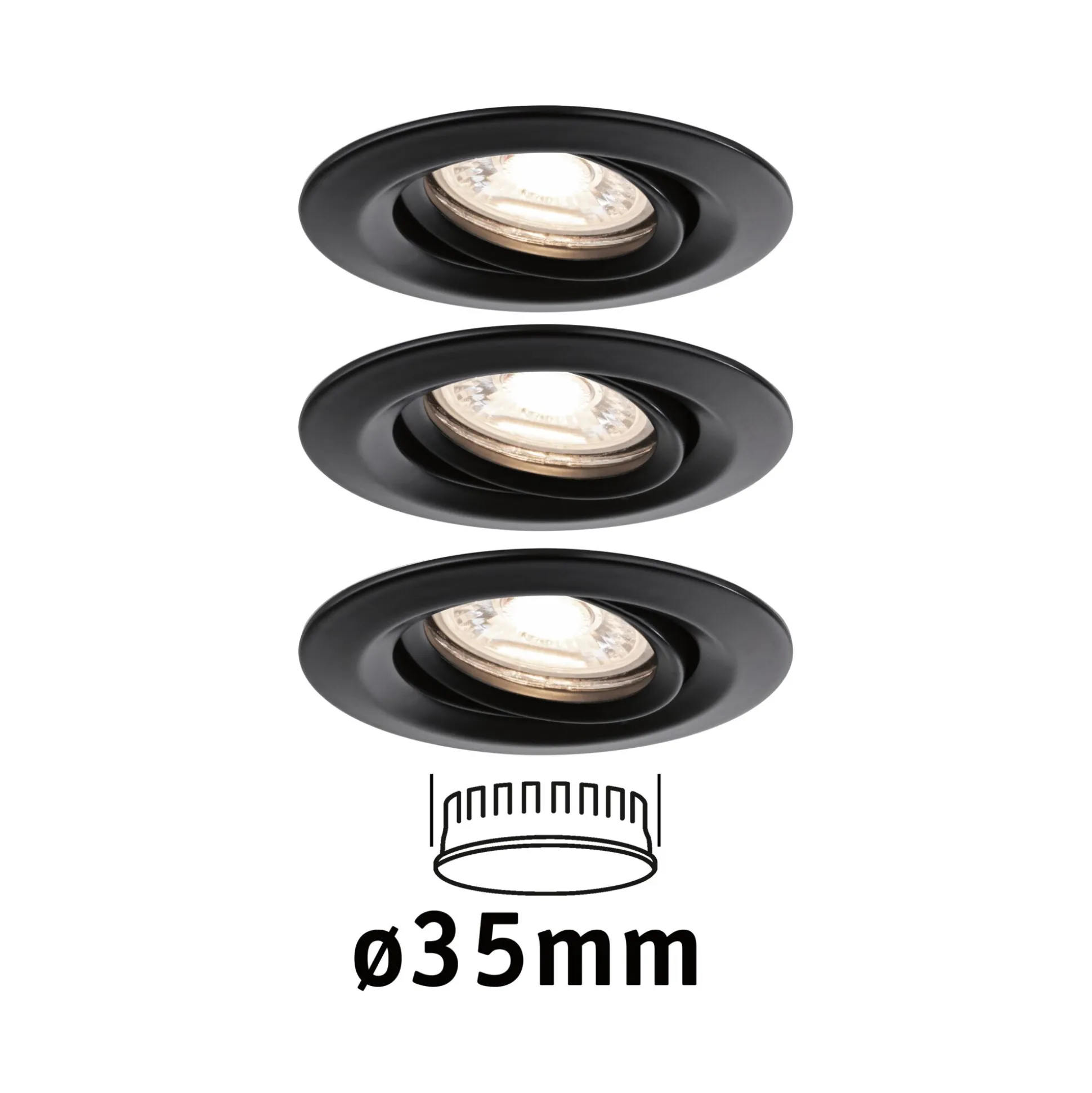 LED Einbauleuchte Easy Dim - Nova Mini Plus Basisset schwenkbar