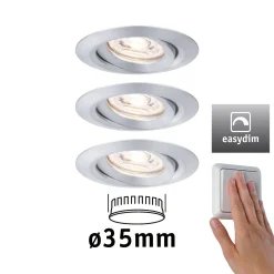 LED Einbauleuchte Easy Dim - Nova Mini Plus Basisset schwenkbar