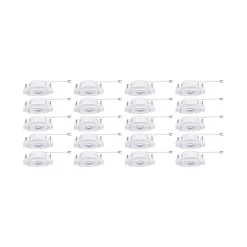 LED Einbauleuchte - 20er-Set schwenkbar