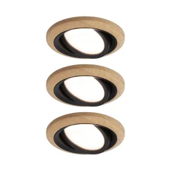 LED Einbauleuchte - Lanati 3er-Set