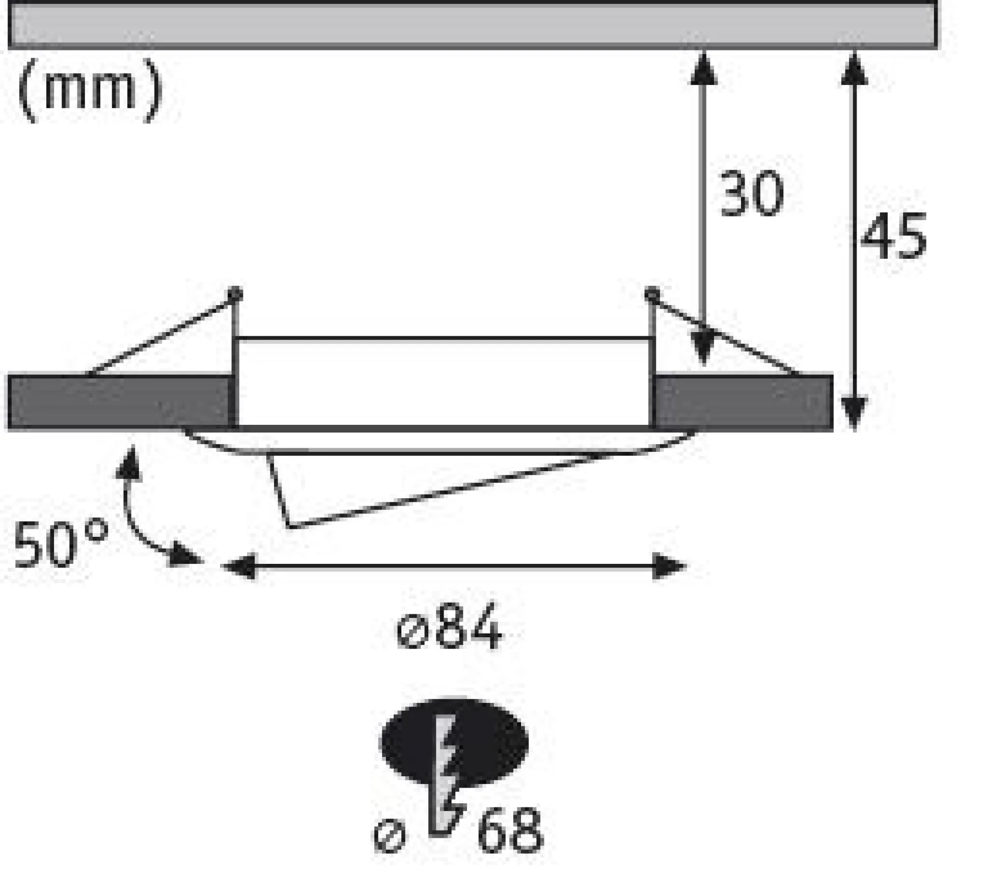 LED Einbauleuchte - Nova 3er-Set schwenkbar