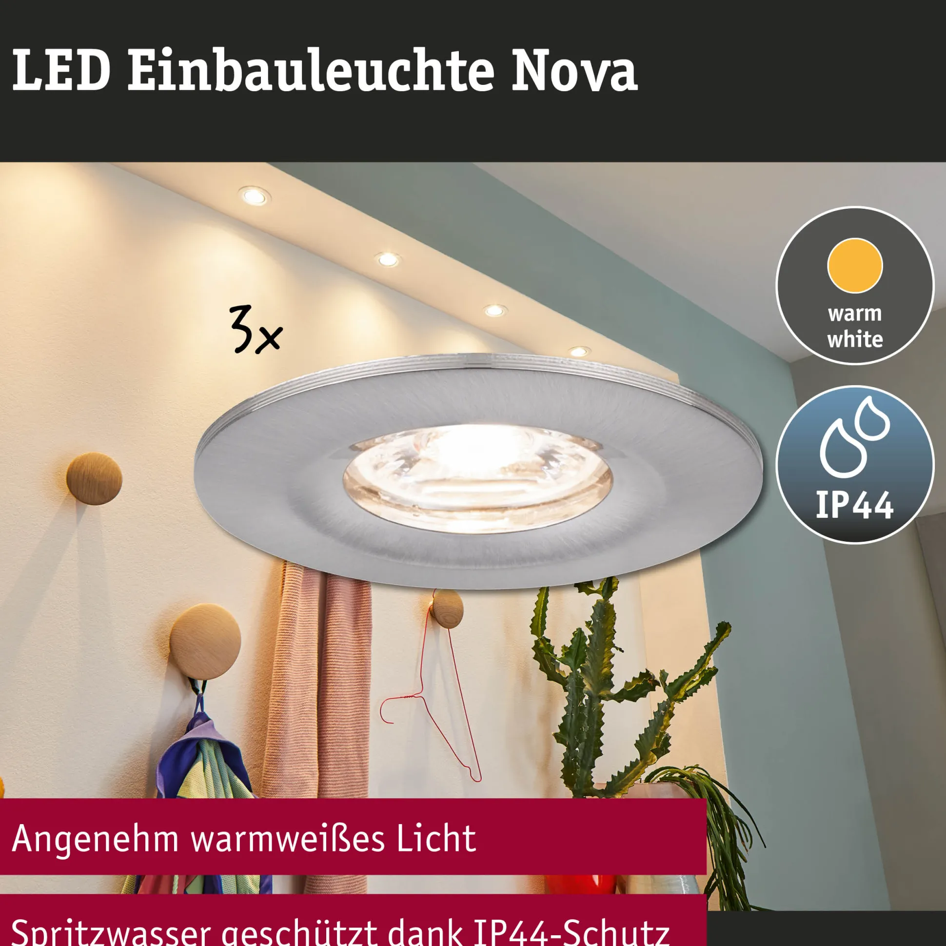 LED Einbauleuchte - Nova Mini Basisset starr