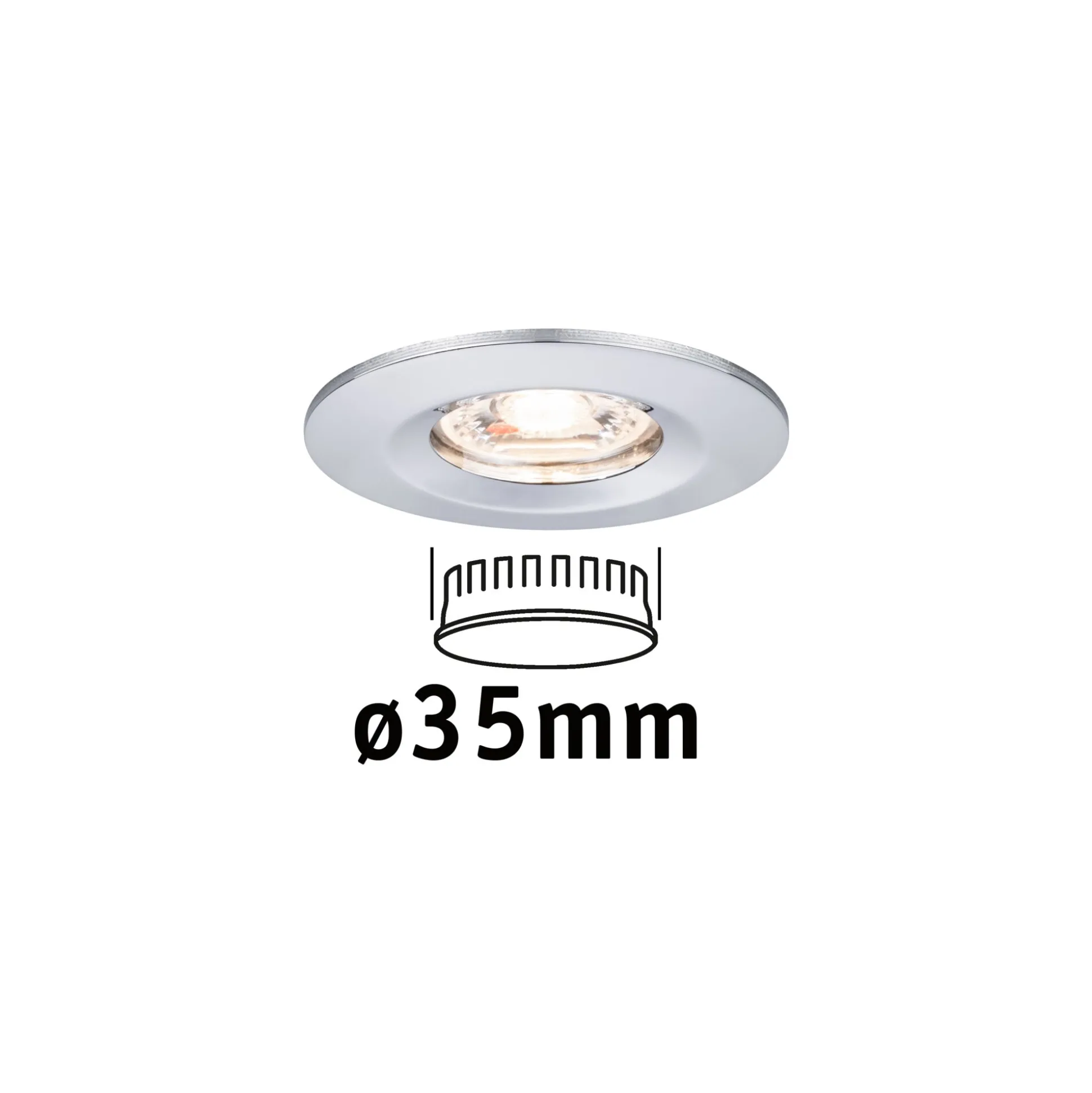 LED Einbauleuchte - Nova Mini Einzelleuchte starr