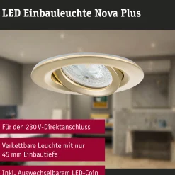 LED Einbauleuchte - Nova Plus 3er-Set