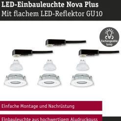 LED Einbauleuchte - Nova Plus GU10 Flat