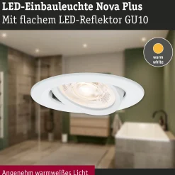LED Einbauleuchte - Nova Plus GU10 Flat
