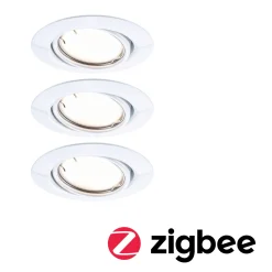 LED Einbauleuchte Smart Home Zigbee 3.0 - Base Basisset schwenkbar