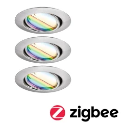 LED Einbauleuchte Smart Home Zigbee 3.0 - Base Basisset schwenkbar