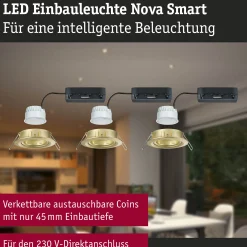 LED Einbauleuchte Smart Home Zigbee 3.0 - Nova