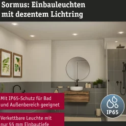 LED Einbauleuchte - Sormus 3er-Set