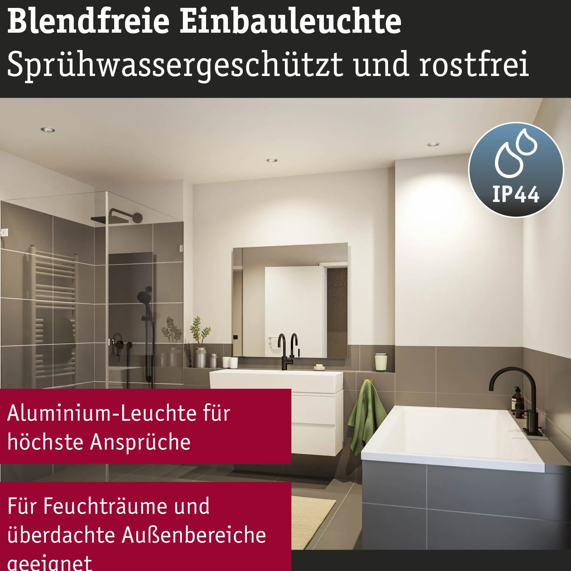 LED Einbauleuchte 3-Step-Dim - Cole 1er-Set
