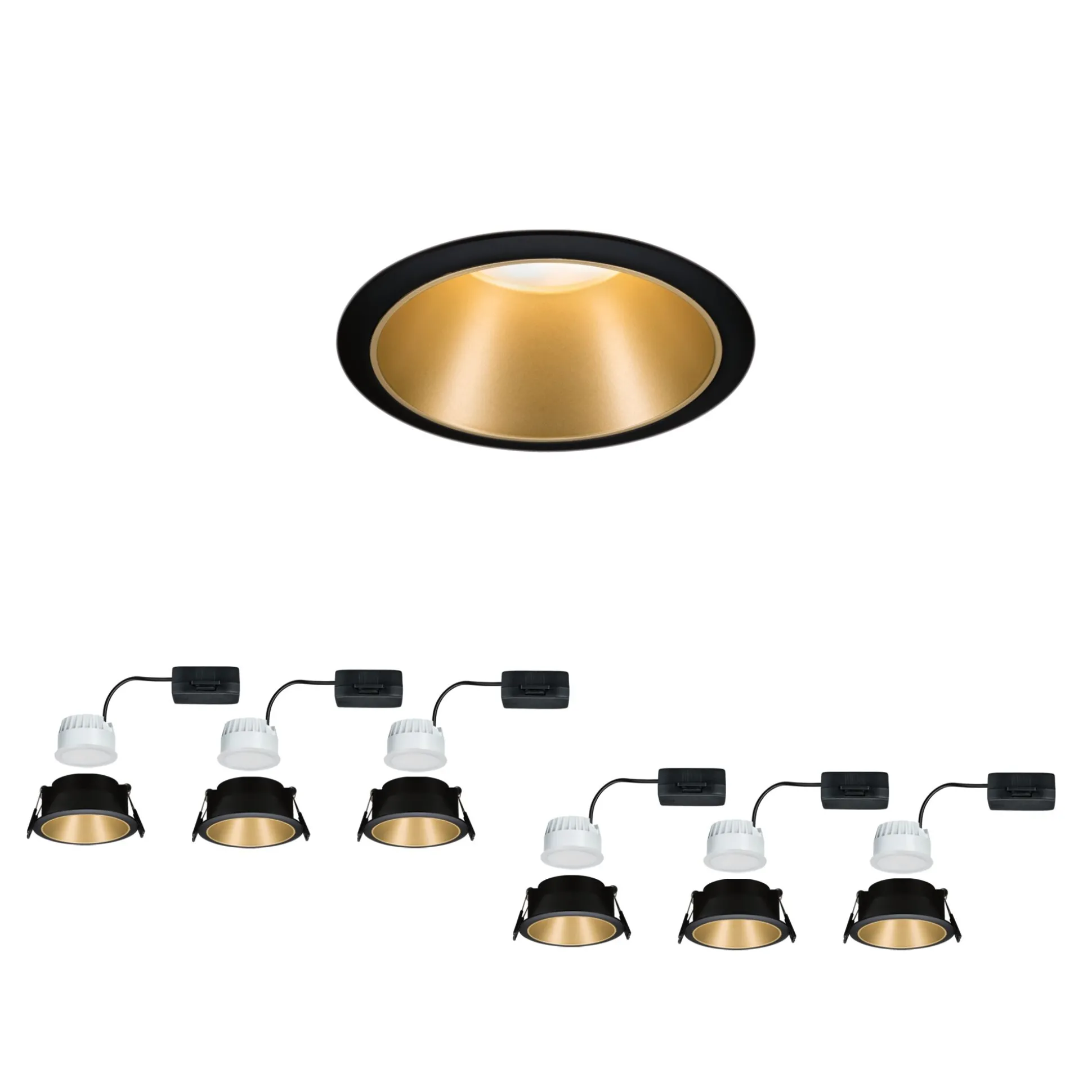 LED Einbauleuchte 3-Step-Dim - Cole 6er-Set