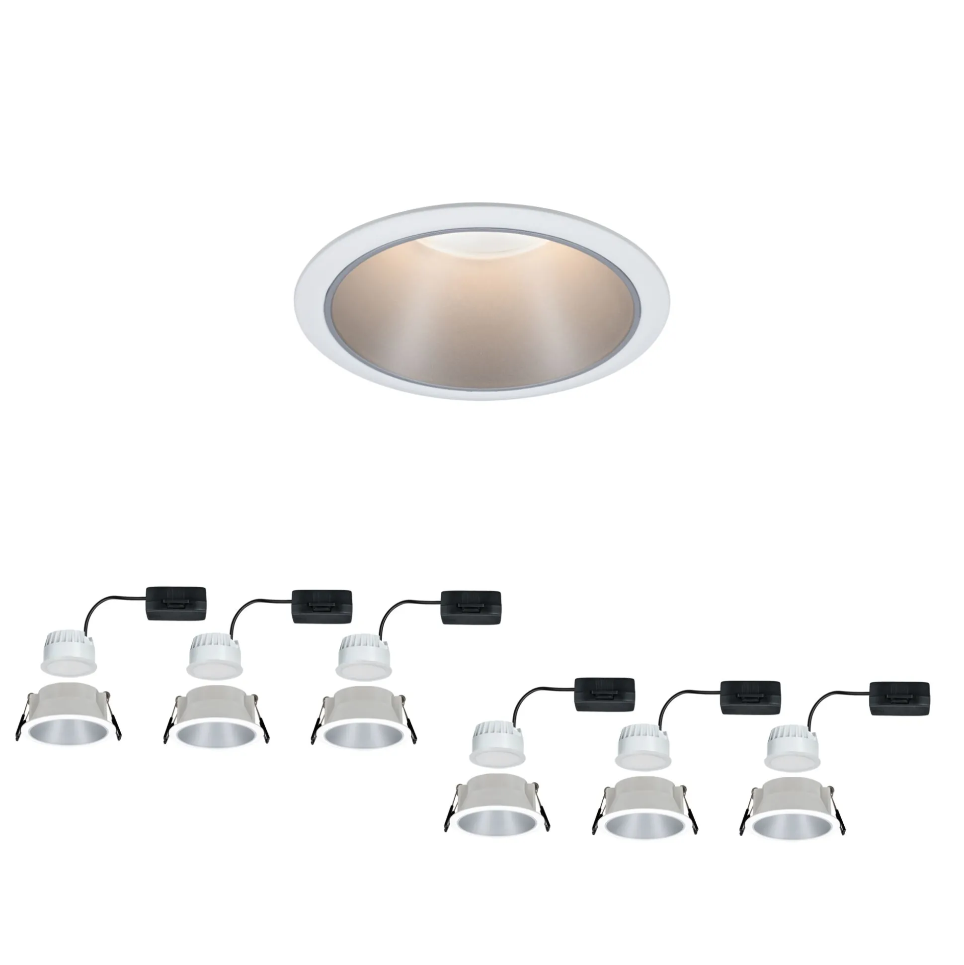 LED Einbauleuchte 3-Step-Dim - Cole 6er-Set