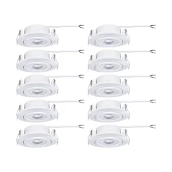 LED Einbauleuchte 3-Step-Dim - 10er-Set schwenkbar