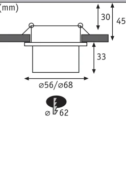 LED Einbauleuchte 3-Step-Dim - Gil