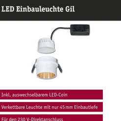 LED Einbauleuchte 3-Step-Dim - Gil