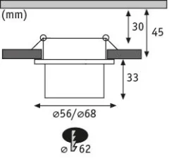 LED Einbauleuchte 3-Step-Dim - Gil