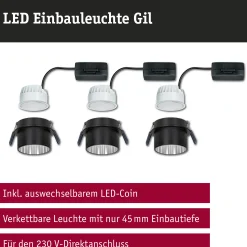 LED Einbauleuchte 3-Step-Dim - Gil Basisset
