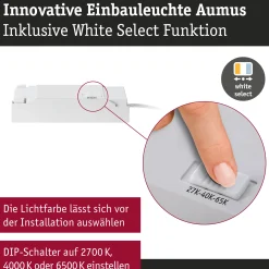 LED Einbauleuchte White Select - Aumus Einzelspot