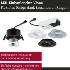 LED Einbauleuchte White Select - Viona Einzelleuchte