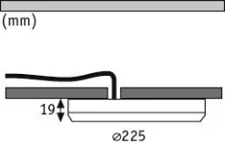 LED Einbaupanel - 2in1 Cover-it