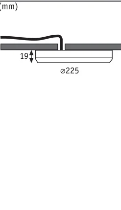 LED Einbaupanel - 2in1 Cover-it