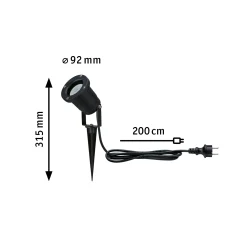 LED Gartenstrahler - insektenfreundlich