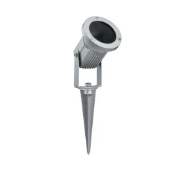 LED Gartenstrahler - LED Gartenstrahler IP65 rund 98mm max. 28W 230V Alu Aluminium