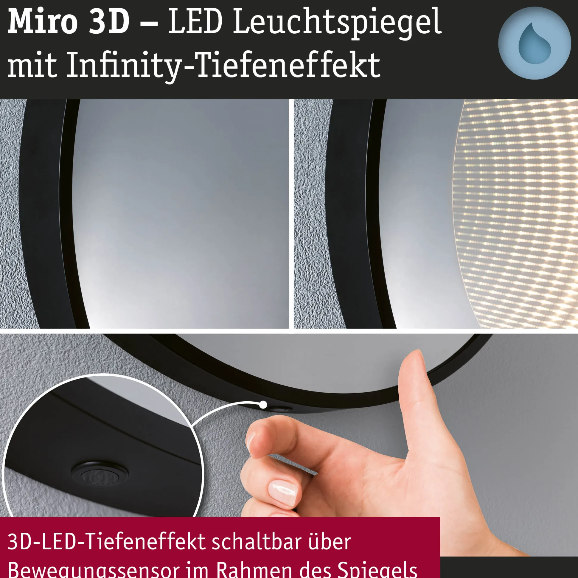 LED Leuchtspiegel - Miro