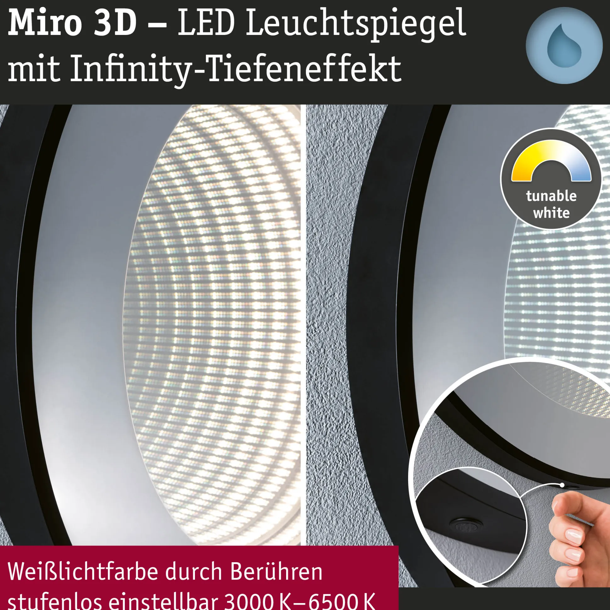 LED Leuchtspiegel - Miro