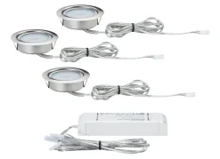 LED Möbeleinbauleuchten - Micro Line 3er-Set