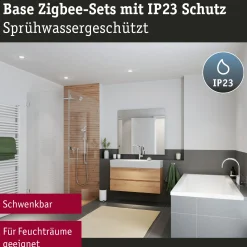 LED Modul Einbauleuchte Smart Home Zigbee 3.0 - Base 1er-Set