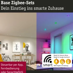 LED Modul Einbauleuchte Smart Home Zigbee 3.0 - Base 1er-Set