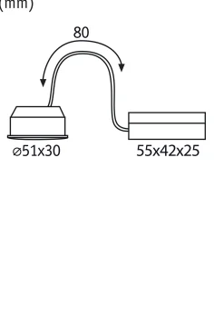 LED Modul Einbauleuchte 3-Step-Dim - Choose 3er-Set