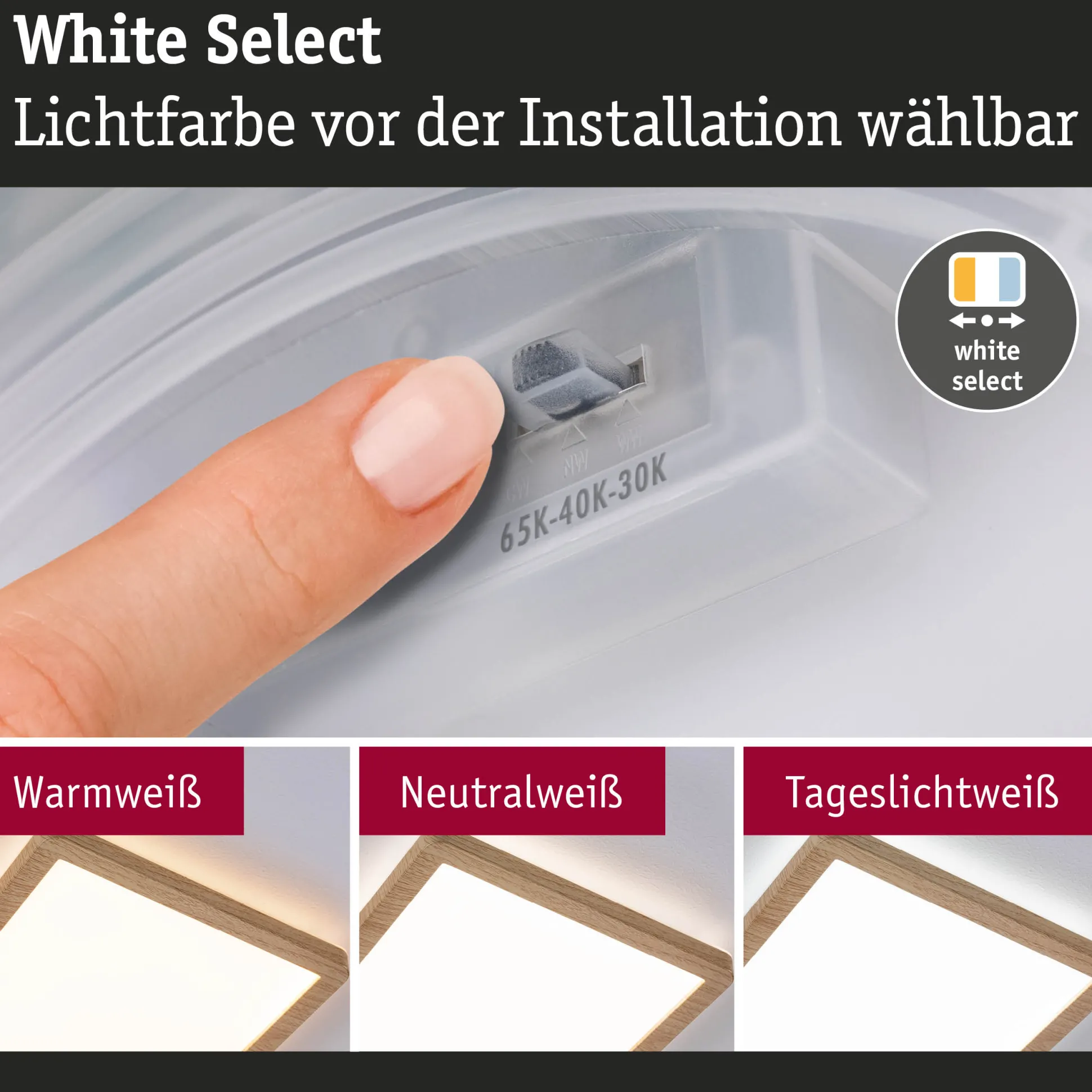 LED Panel - Atria Shine White Select