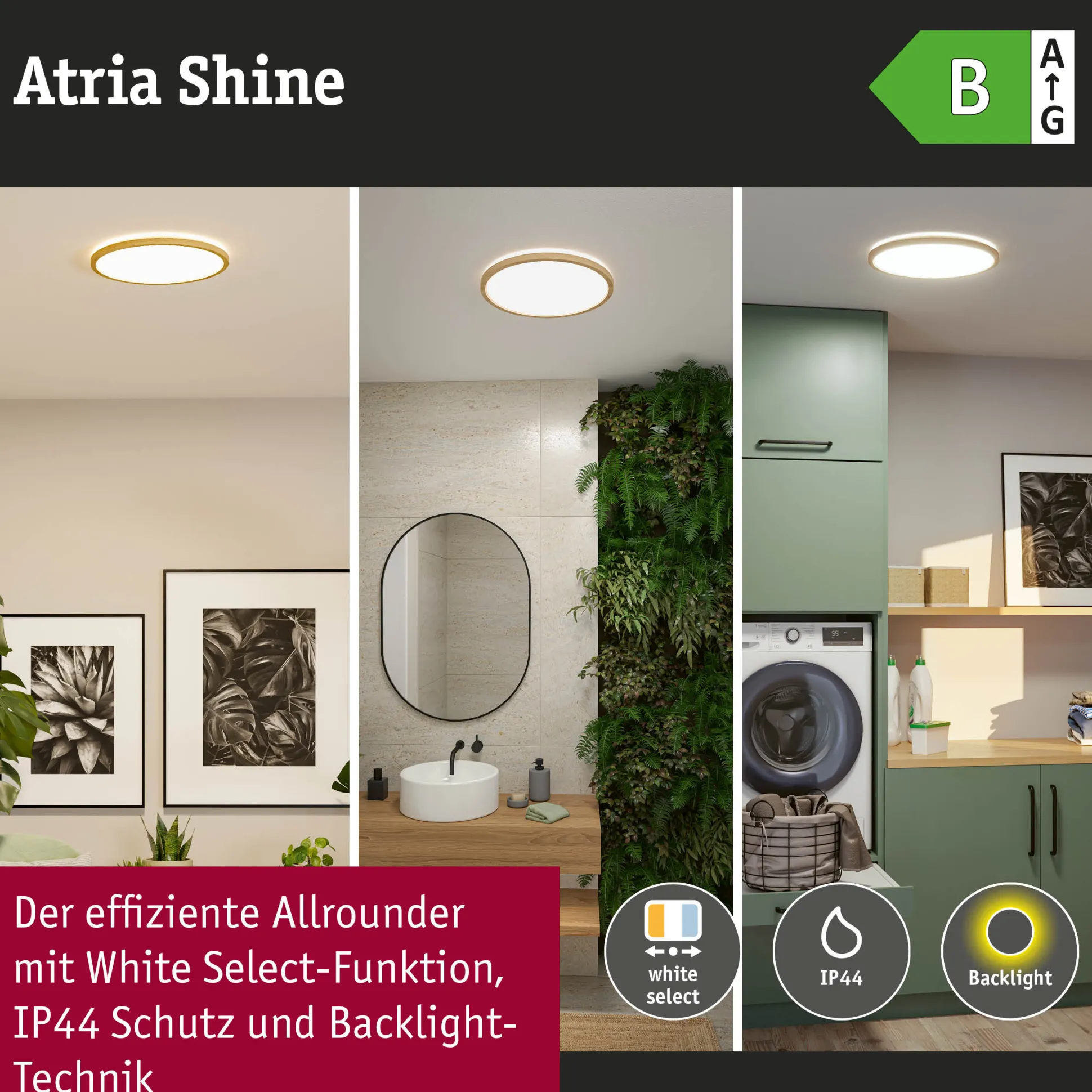 LED Panel - Atria Shine White Select