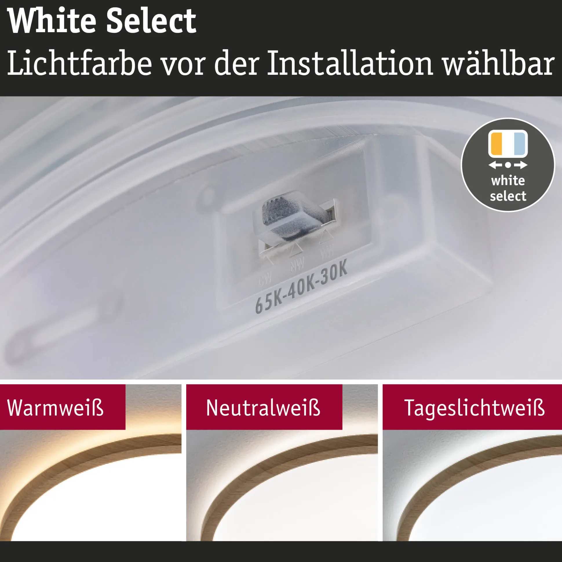LED Panel - Atria Shine White Select