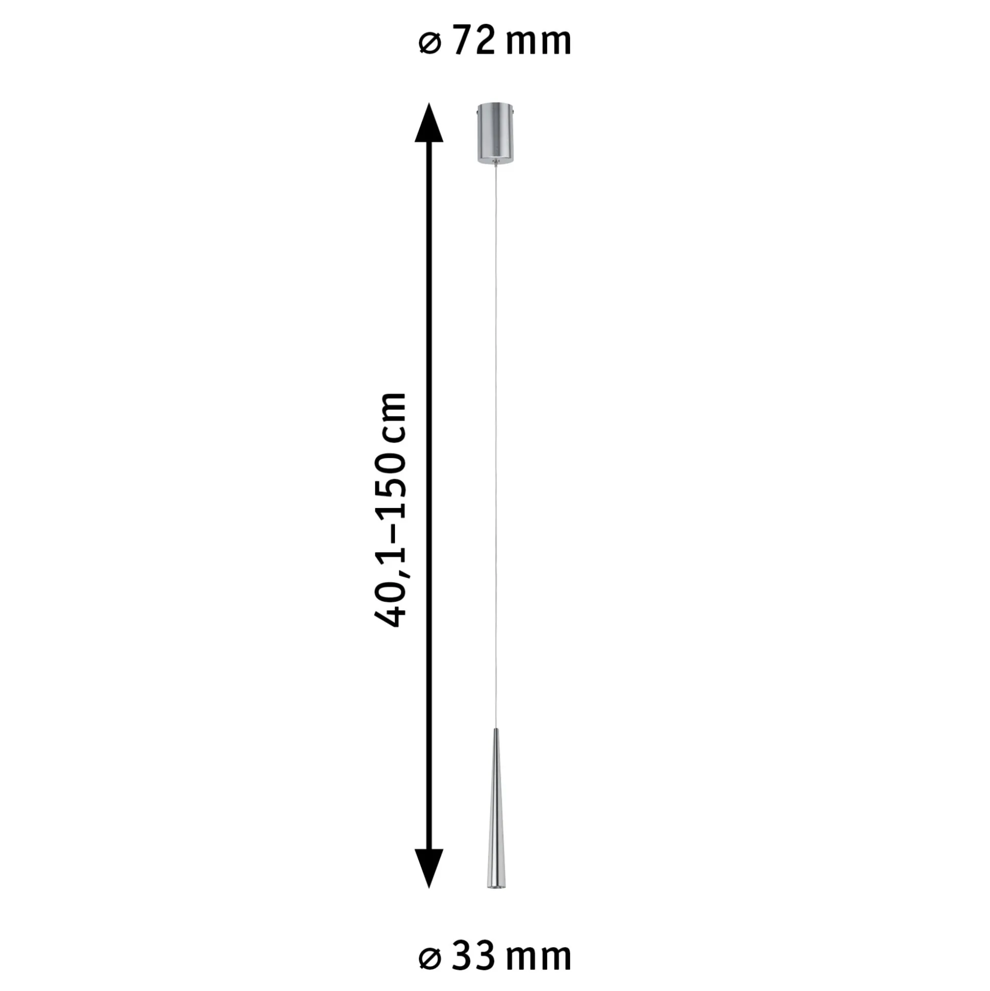 LED Pendelleuchte - Gutta