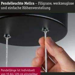 LED Pendelleuchte 3-Step-Dim - Melira