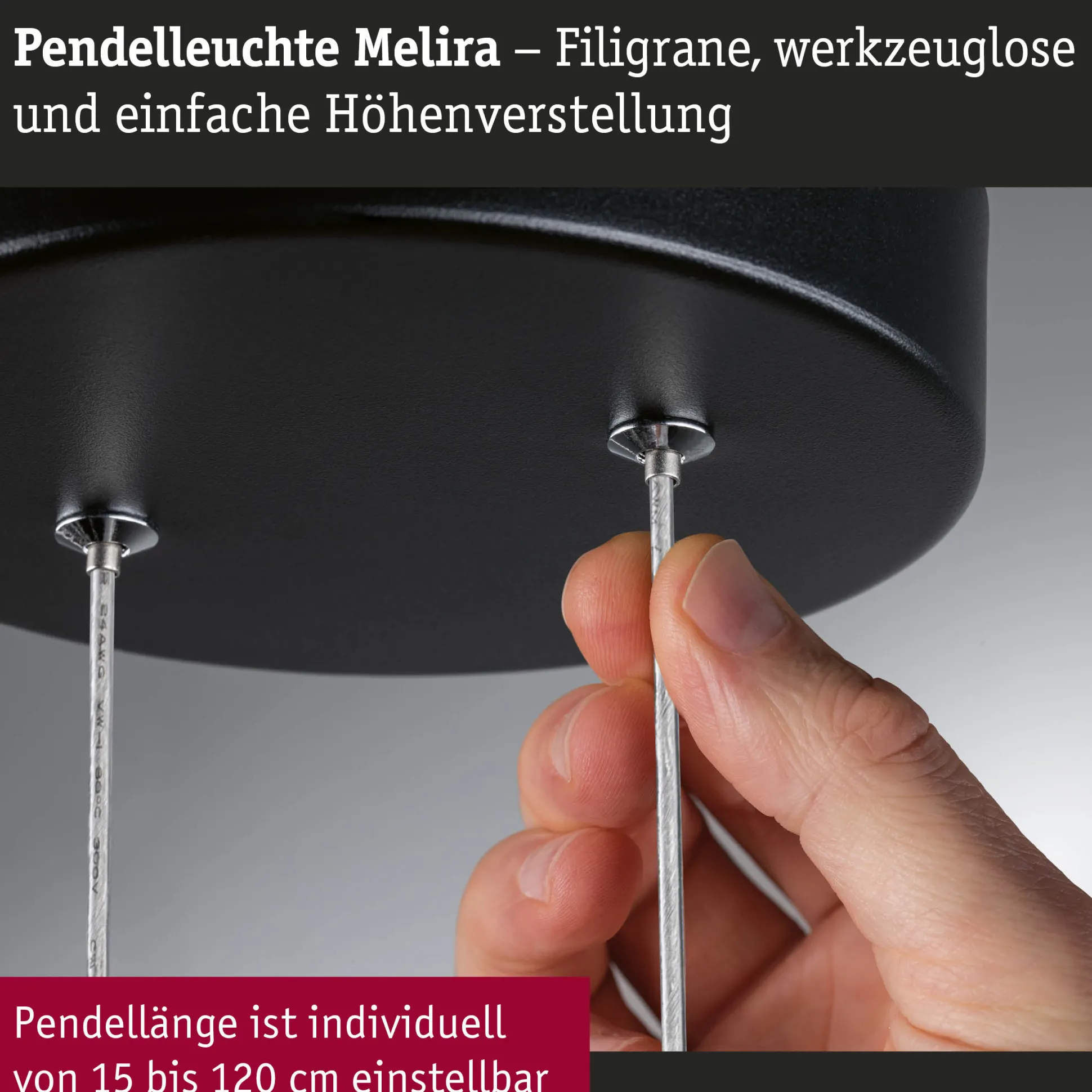 LED Pendelleuchte 3-Step-Dim - Melira