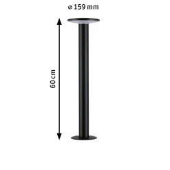 LED Pollerleuchte Smart Home Zigbee 3.0 - Plate insektenfreundlich