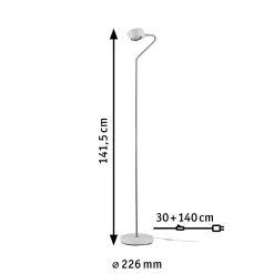 LED Stehleuchte 3-Step-Dim - Ramos