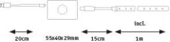 LED Strip - batteriebetrieben