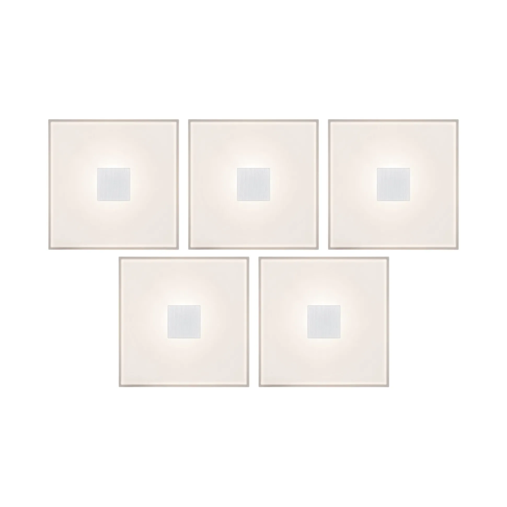 LumiTiles LED Fliesen - Square 5er-Set