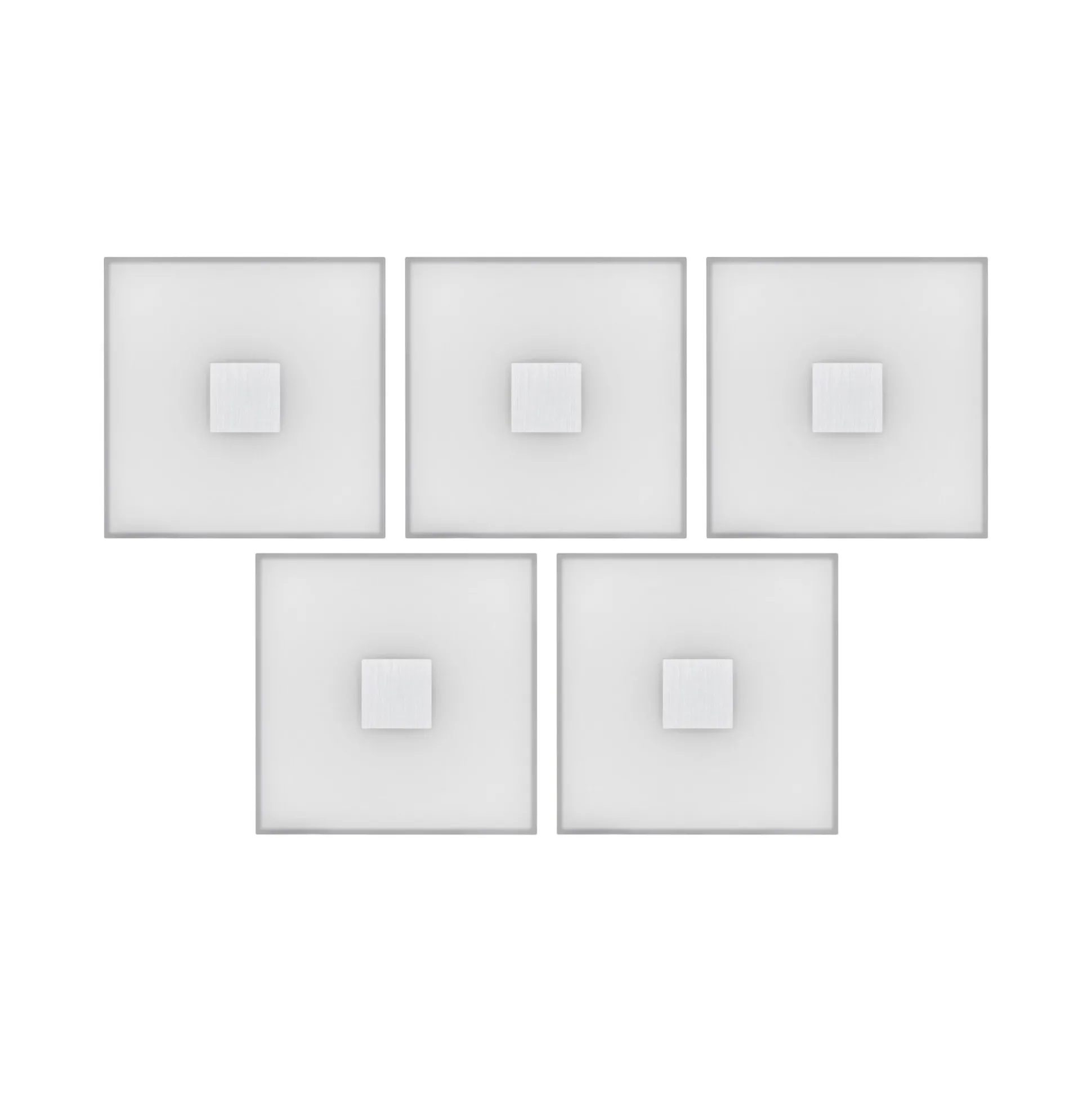 LumiTiles LED Fliesen - Square 5er-Set