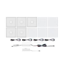 LumiTiles LED Fliesen Smart Home Zigbee 3.0 - Square 5er-Set