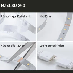 MaxLED 250 LED Strip - Basisset 3m RGBW+