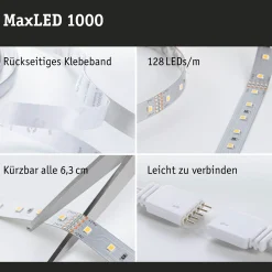MaxLED 1000 LED Strip - Basisset 5m Neutralweiß